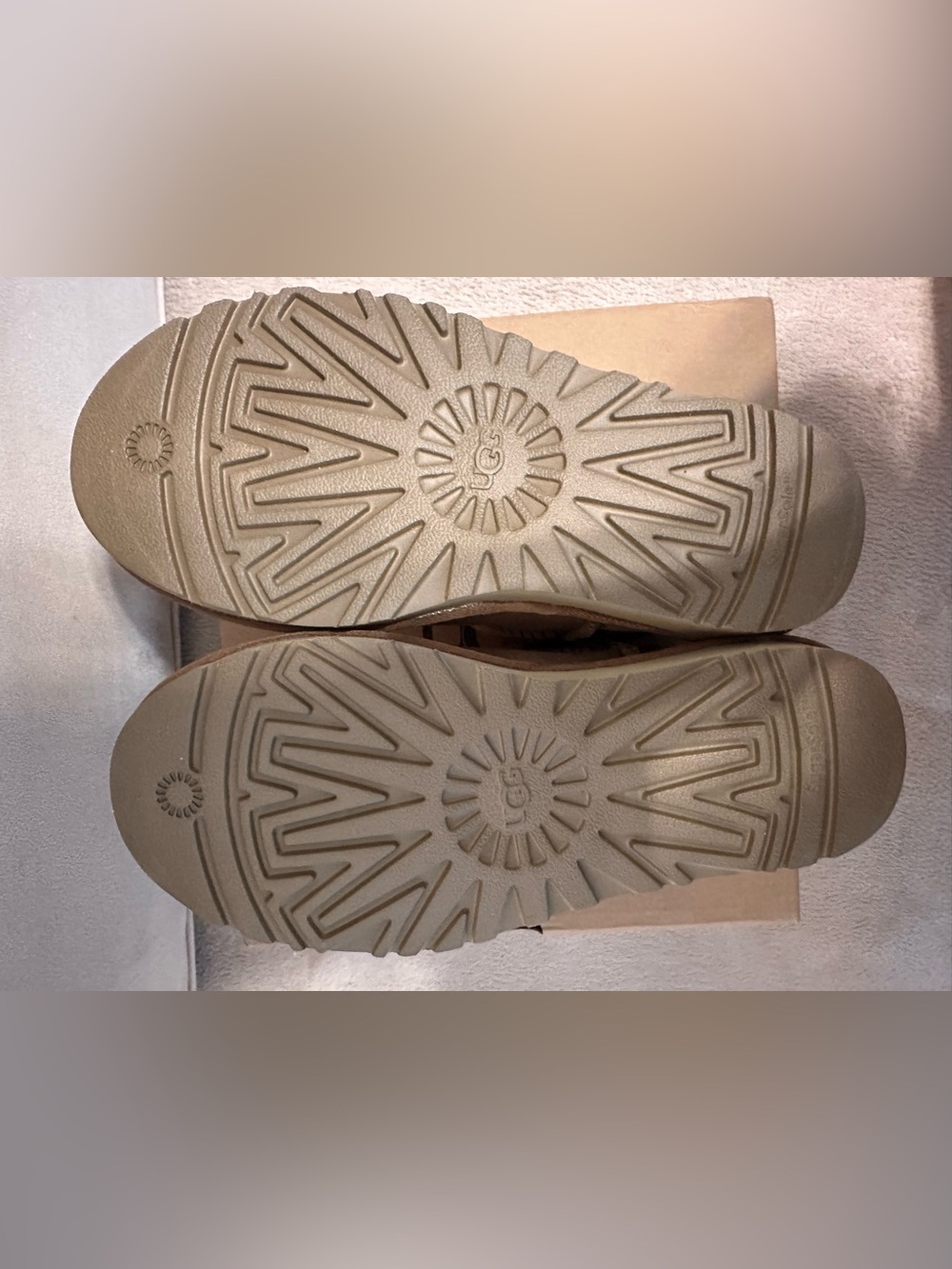 New UGG Classic Ultra Mini Boots Chestnut Size 7 in box - Picture 11 of 12